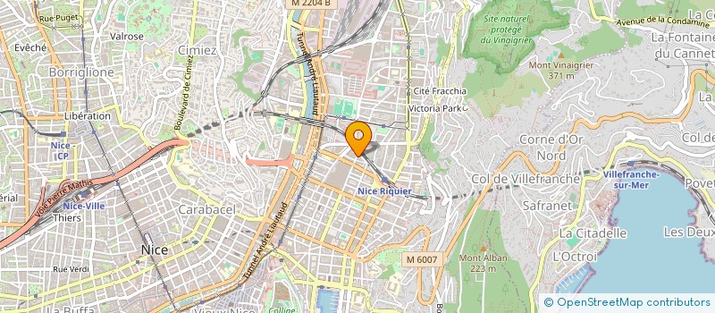localisation de l'entreprise HL RENOV BATIMENT à NICE