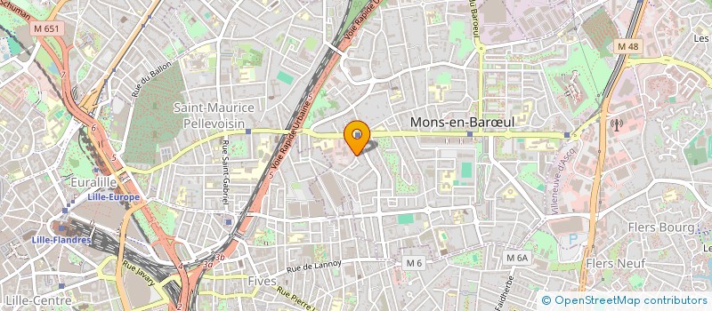 localisation de l'entreprise HL RENOV-DECOR  MONS-EN-BARUL