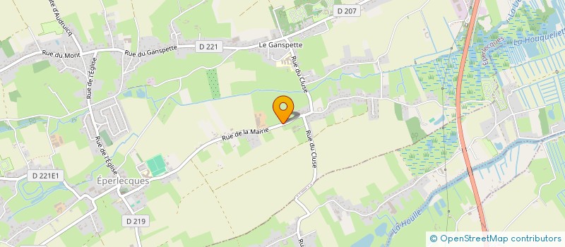 localisation de l'entreprise HL SERVI-TRANS  EPERLECQUES