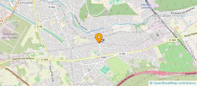 localisation de l'entreprise HL SERVICES ET MAINTENANCE à GIGNAC-LA-NERTHE