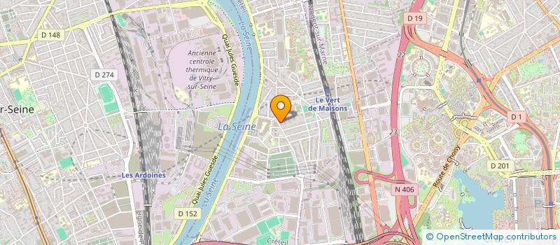 localisation de l'entreprise HL SOLUTION  ALFORTVILLE