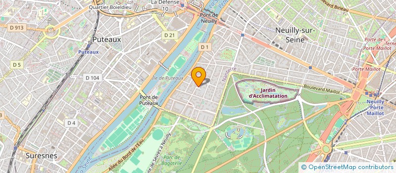localisation de l'entreprise HL STRATEGY à NEUILLY-SUR-SEINE