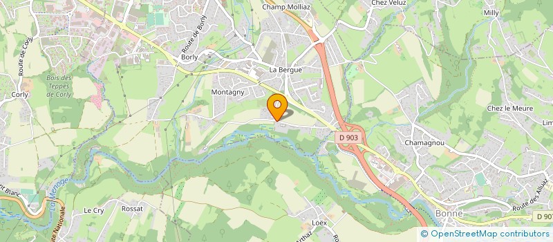 localisation de l'entreprise HL TECHNIC  CRANVES-SALES