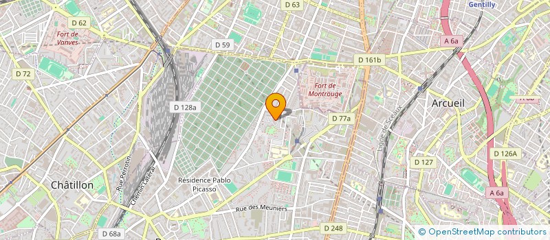 localisation de l'entreprise HL TRANSPORTS à BAGNEUX