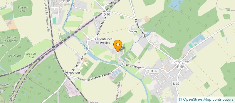 localisation de l'entreprise HL2C  PRESLES-EN-BRIE