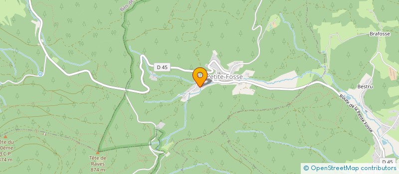 localisation de l'entreprise HL2M  LA PETITE-FOSSE