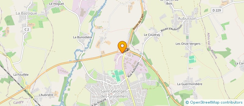 localisation de l'entreprise HLA à SAINT-GEORGES-DES-GROSEILLERS