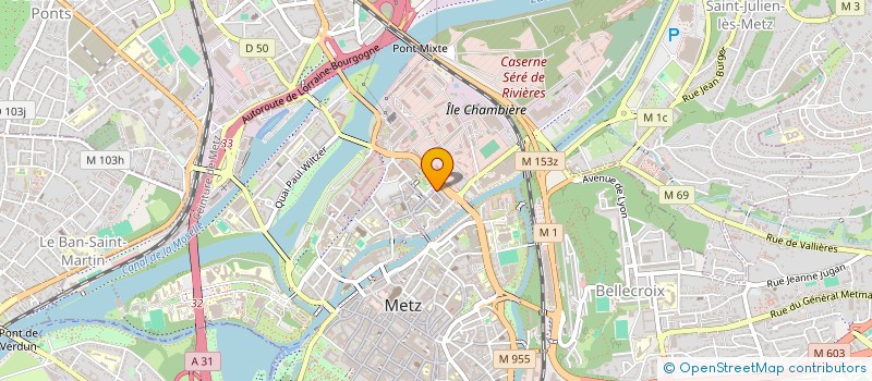 localisation de l'entreprise HLA PAIE  METZ