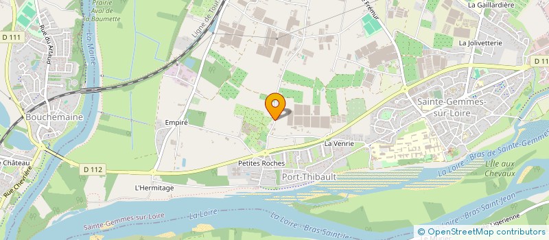 localisation de l'entreprise HLB  SAINTE-GEMMES-SUR-LOIRE