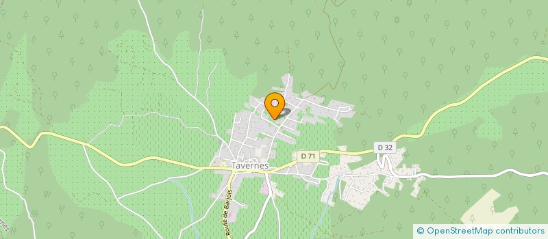 localisation de l'entreprise HLB SEFO  TAVERNES
