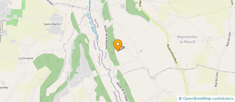 localisation de l'entreprise HLBC  MANNEVILLE-LA-RAOULT