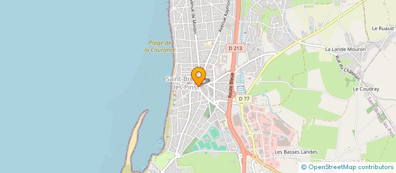 localisation de l'entreprise HLBC à SAINT-BREVIN-LES-PINS