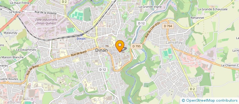 localisation de l'entreprise HLBE  DINAN