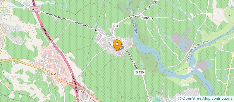 localisation de l'entreprise HLBP INVESTISSEMENT  BRIGNAC