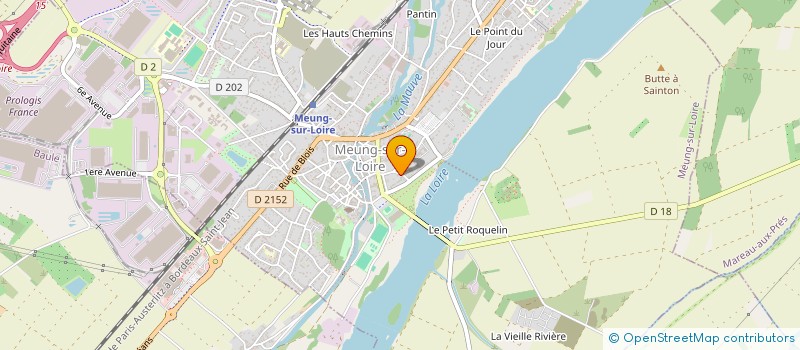 localisation de l'entreprise HLC à MEUNG-SUR-LOIRE