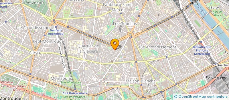 localisation de l'entreprise HLC  PARIS