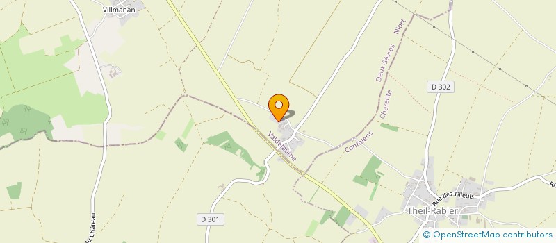 localisation de l'entreprise HLC COUVERTURE ZINGUERIE  ALLOINAY