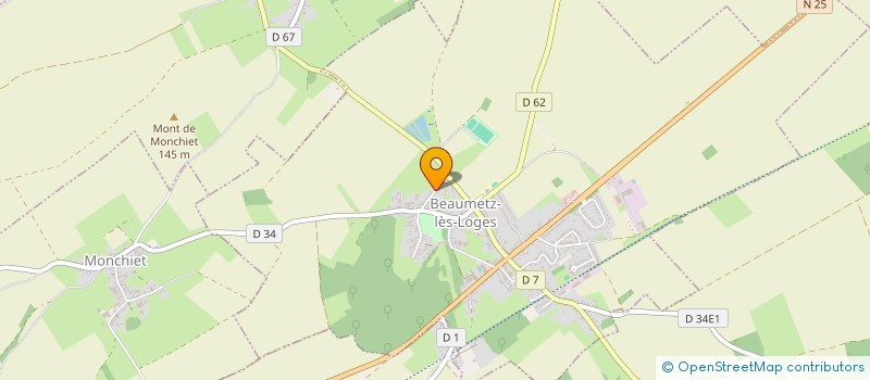 localisation de l'entreprise HLC IMMO  BEAUMETZ-LES-LOGES