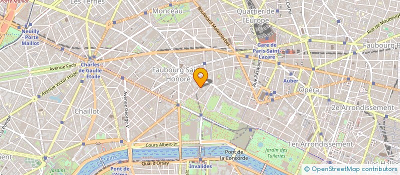 localisation de l'entreprise HLC TRAVAUX ET ENERGIE à PARIS