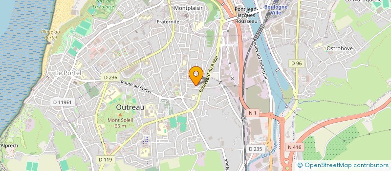 localisation de l'entreprise HLD  OUTREAU