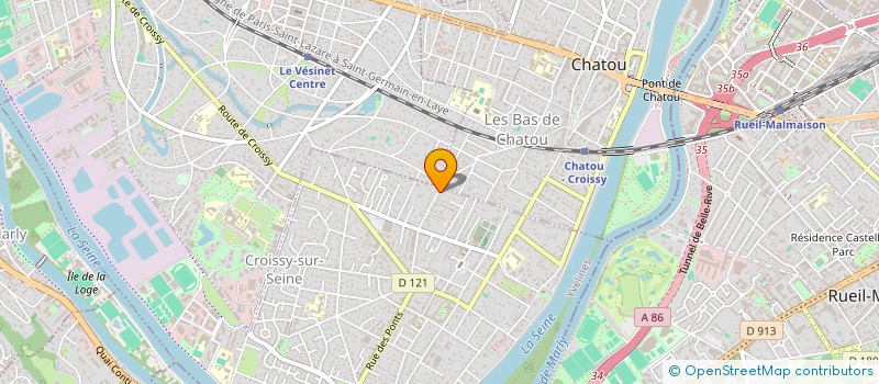localisation de l'entreprise HLD CONSEIL RH à CROISSY-SUR-SEINE