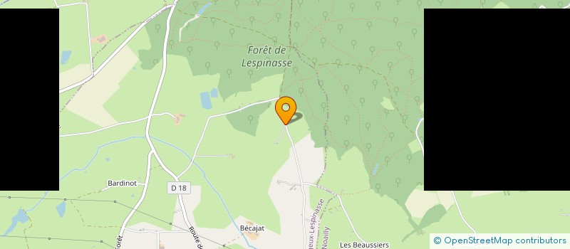 localisation de l'entreprise HLD ELSA  SAINT-FORGEUX-LESPINASSE