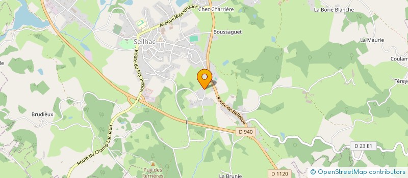 localisation de l'entreprise HLD MATHIEU  SEILHAC