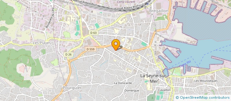 localisation de l'entreprise HLD ML  LA SEYNE-SUR-MER