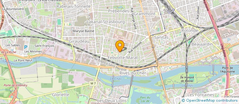 localisation de l'entreprise HLD. SALLE VENTURES  TOURS