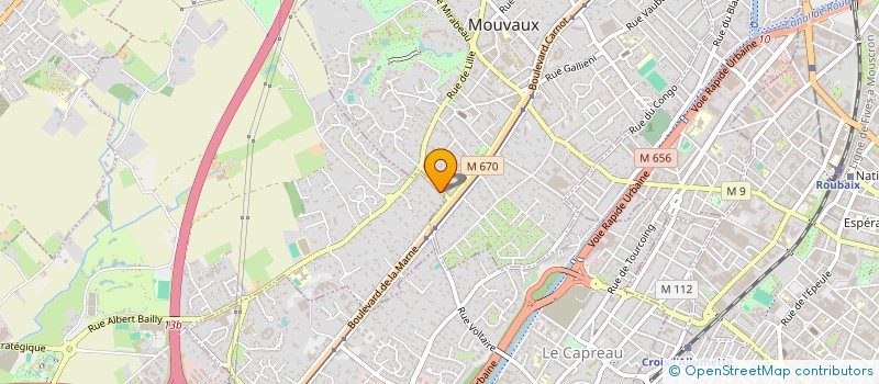 localisation de l'entreprise HLD SERVICES à MARCQ-EN-BARŒUL