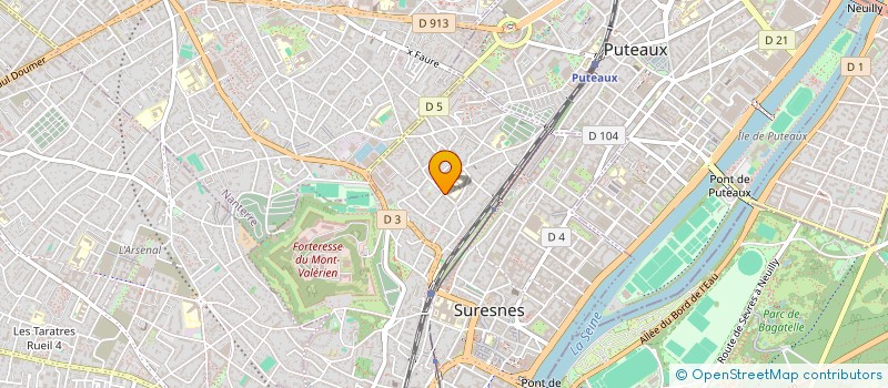 localisation de l'entreprise HLDC à SURESNES