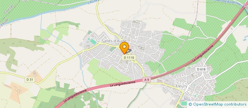 localisation de l'entreprise HLDC  NARBONNE