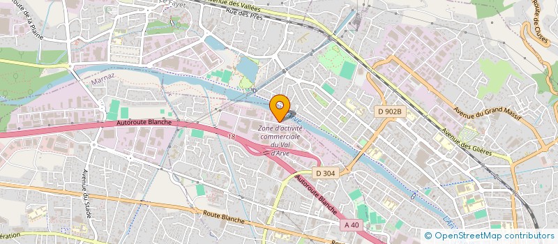 localisation de l'entreprise HLDEP à SCIONZIER