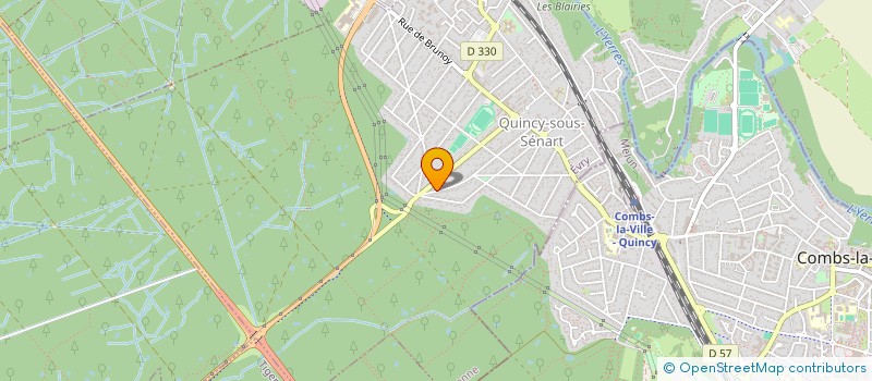 localisation de l'entreprise HLE CONSEIL  QUINCY-SOUS-SENART