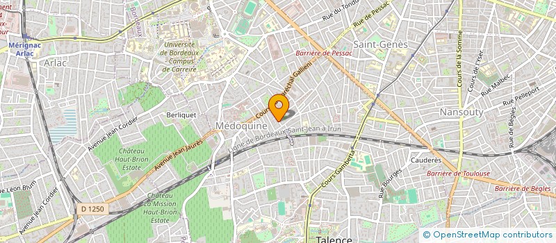 localisation de l'entreprise HLE CONSULTING  TALENCE