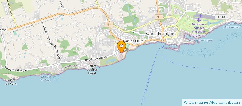 localisation de l'entreprise HLEPAA à SAINT-FRANCOIS