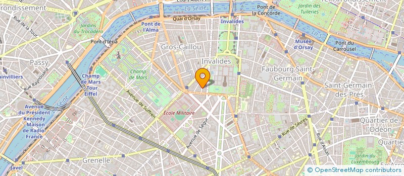 localisation de l'entreprise HLF FINANCES  PARIS