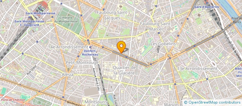 localisation de l'entreprise HLG AUTO à PARIS
