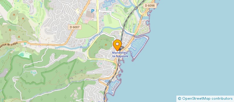 localisation de l'entreprise HLG GROUP  THEOULE-SUR-MER