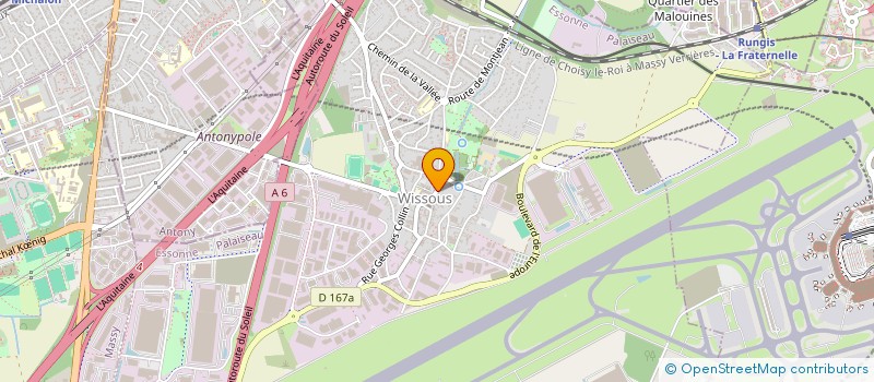 localisation de l'entreprise HLG HOLDING LOTTI GUILLAUME à WISSOUS
