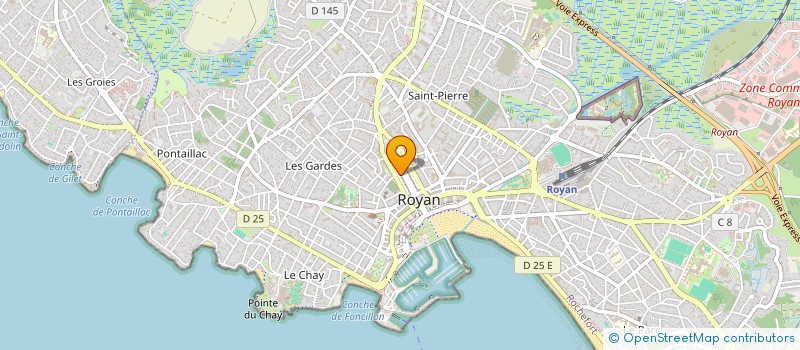 localisation de l'entreprise HLG2  SAINT-SULPICE-DE-ROYAN