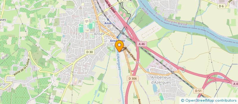 localisation de l'entreprise HLH  ANSE