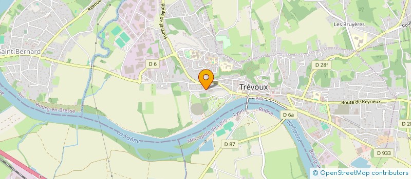 localisation de l'entreprise HLILOU CONSULTING à TREVOUX