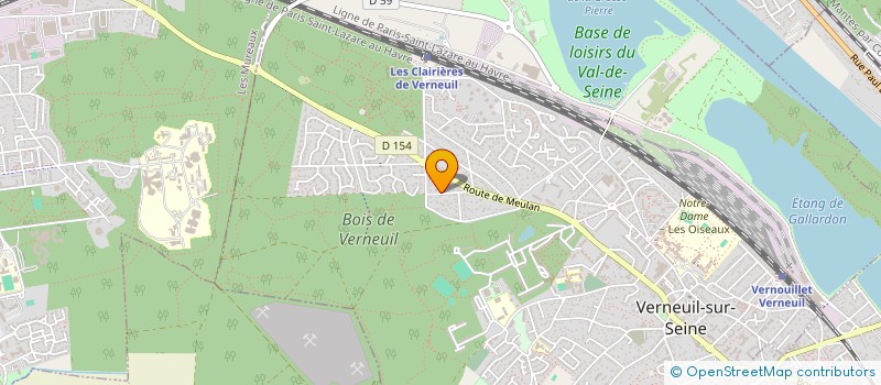 localisation de l'entreprise HLIOUI SCI  VERNEUIL-SUR-SEINE