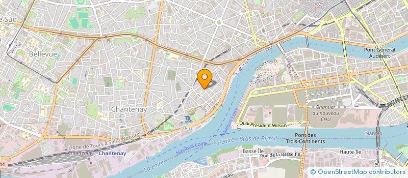 localisation de l'entreprise HLJ à NANTES