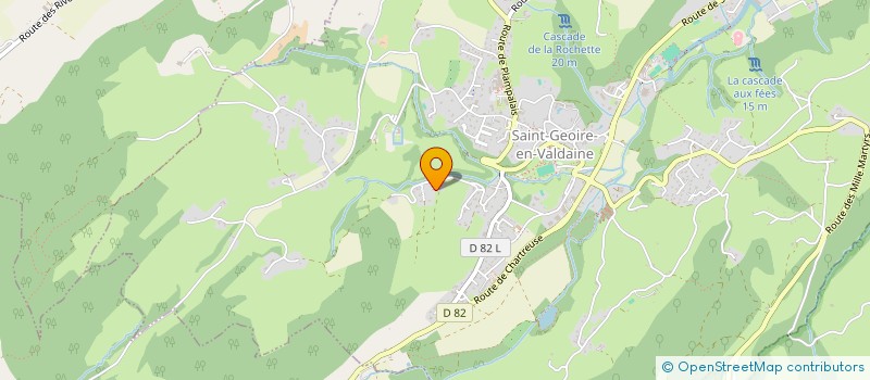 localisation de l'entreprise HLJ  SAINT-GEOIRE-EN-VALDAINE