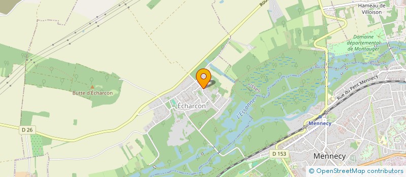 localisation de l'entreprise HLK INVEST  ECHARCON