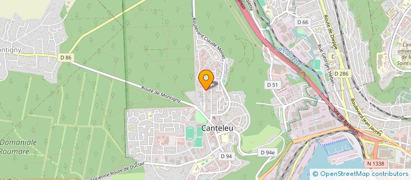 localisation de l'entreprise HLKA DISTRIBUTION à CANTELEU