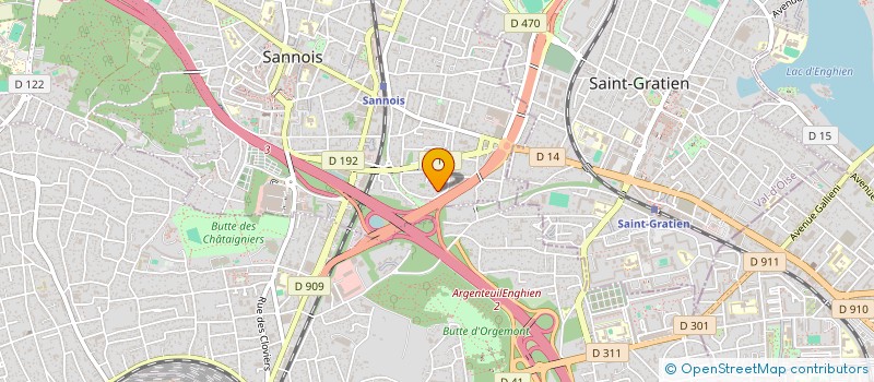 localisation de l'entreprise HLL à SANNOIS
