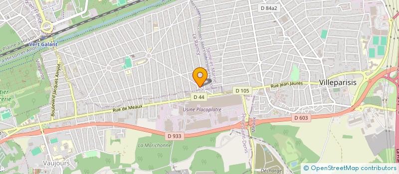 localisation de l'entreprise HLL DIAG à TREMBLAY-EN-FRANCE